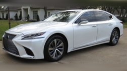 2018 Lexus LS 500 Luxury   MSRP New $79588