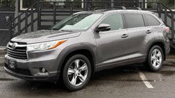 2015 Toyota Highlander Limited Platinum