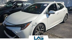 2019 Toyota Corolla Hatchback XSE