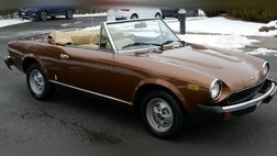 1979 Fiat 124 Spider Recent Restoration