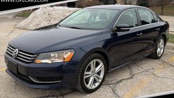 2014 Volkswagen Passat SE with Sunroof 1.8