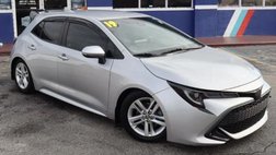 2019 Toyota Corolla Hatchback XSE