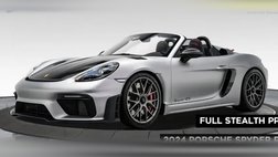 2024 Porsche 718 Boxster Spyder RS