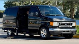2004 Ford E-150 LOW 105K MI HANDICAP WHEELCHAIR MOBILITY RAMP WAV VAN!