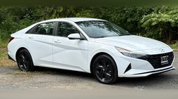 2021 Hyundai Elantra Hybrid Blue