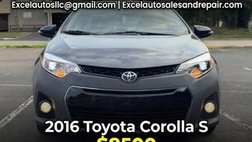 2016 Toyota Corolla S Plus