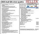 2025 Audi Q6 e-tron quattro Premium Plus