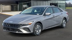 2025 Hyundai Elantra Hybrid Blue