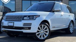 2016 Land Rover Range Rover Supercharged