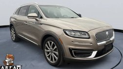 2019 Lincoln Nautilus Select