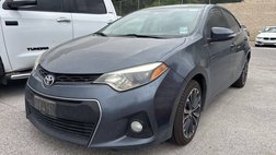 2015 Toyota Corolla S Plus