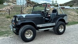 1974 Jeep Carbon black body with diamond plating