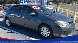 2015 Toyota Corolla LE