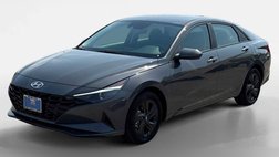 2023 Hyundai Elantra Hybrid Blue