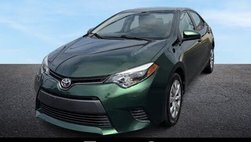2015 Toyota Corolla LE Plus