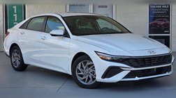 2025 Hyundai Elantra Hybrid Blue