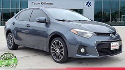2016 Toyota Corolla S Plus