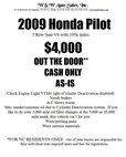 2009 Honda Pilot EX-L