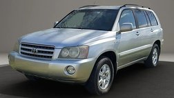 2001 Toyota Highlander Base