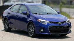 2016 Toyota Corolla S Plus