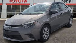 2015 Toyota Corolla LE