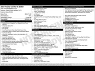 2021 Toyota Corolla SE