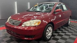 2003 Toyota Corolla CE