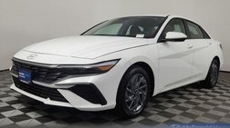 2025 Hyundai Elantra Hybrid Blue