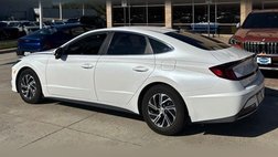 2021 Hyundai Sonata Hybrid Blue