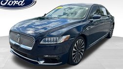 2017 Lincoln Continental Black Label