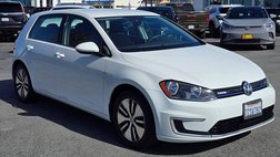 2016 Volkswagen e-Golf SE