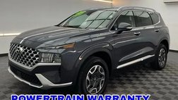2021 Hyundai Santa Fe Hybrid Blue HEV