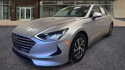 2021 Hyundai Sonata Hybrid Blue