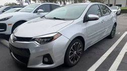 2016 Toyota Corolla S Plus