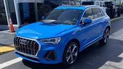 2020 Audi Q3 quattro S line Prem Plus 45 TFSI