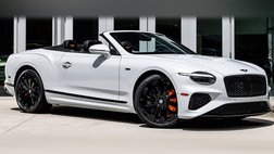 2025 Bentley Continental GTC Black Edition