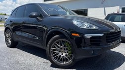 2017 Porsche Cayenne S E Platinum