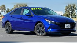 2023 Hyundai Elantra Hybrid Blue