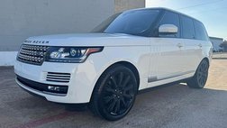 2016 Land Rover Range Rover Supercharged