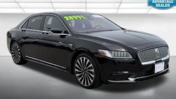 2019 Lincoln Continental Black Label