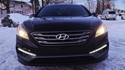 2017 Hyundai Sonata 2.0T Sport FWD with Black Leather Interior