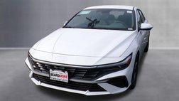 2025 Hyundai Elantra Hybrid Blue