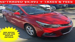 2017 Chevrolet Cruze LT Manual