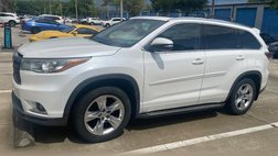 2015 Toyota Highlander Limited Platinum