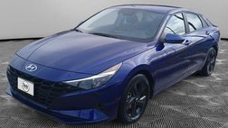 2022 Hyundai Elantra Hybrid Blue