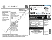 2014 Nissan Sentra SV