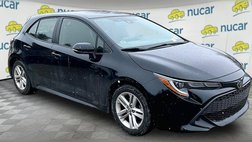 2019 Toyota Corolla Hatchback SE