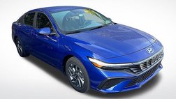 2024 Hyundai Elantra Hybrid Blue