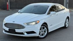 2018 Ford Fusion Hybrid SE